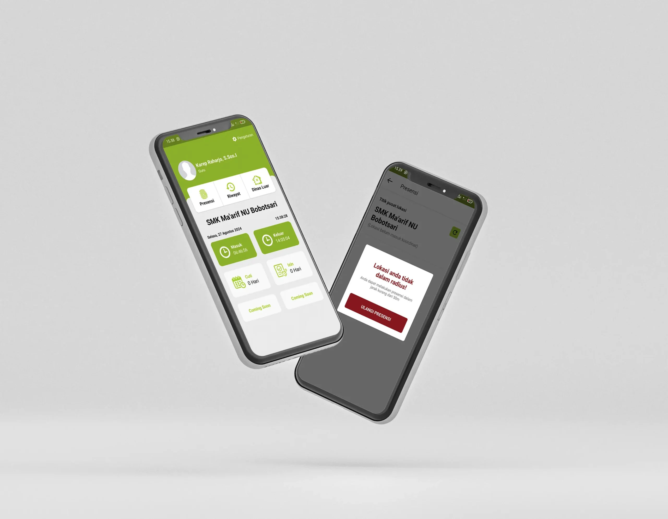 ePresensi Guru — Sistem Absensi Digital dengan GPS Tracking